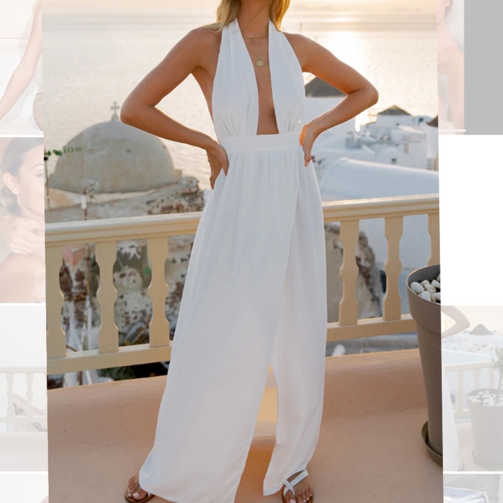 Hello Molly White Maxi Dress